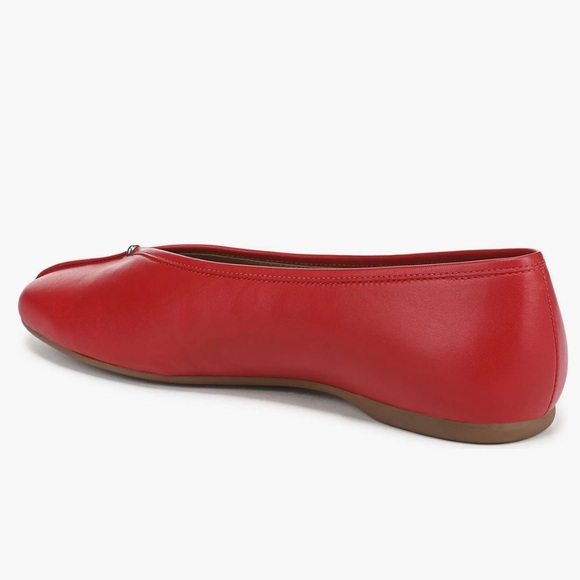 NWT Vince Ori Ballet Flat in Crimson - Picture 5 of 13